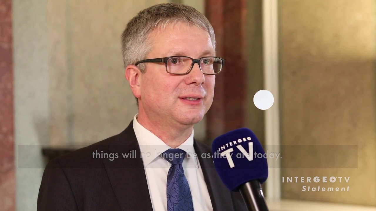 Geoinformation represents the core DNA of the digital revolution - INTERGEO TV Interview