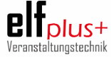 Logo der Firma elfplus+ Veranstaltungstechnik