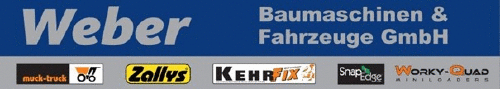 Logo der Firma Weber Baumaschinen und Fahrzeuge GmbH